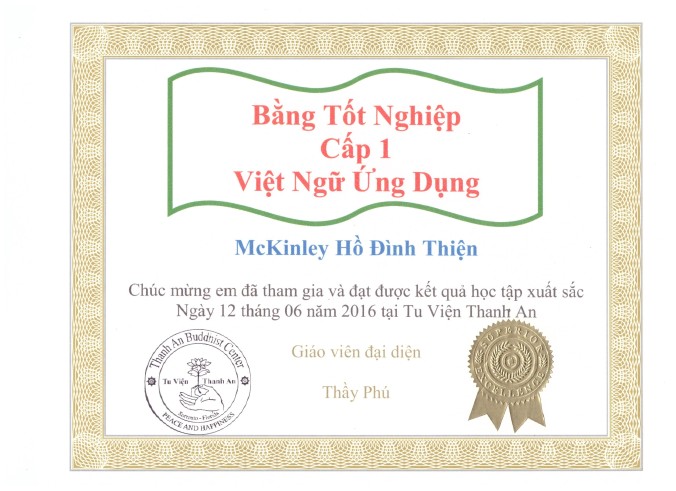 McKinley Ho Dinh Thien